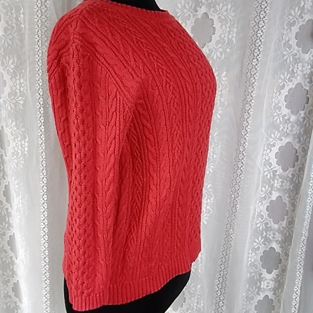 TOMMY HILFIGER WOMEN'S SWEATER BLOUSE SIZE L - Picture 5 of 15
